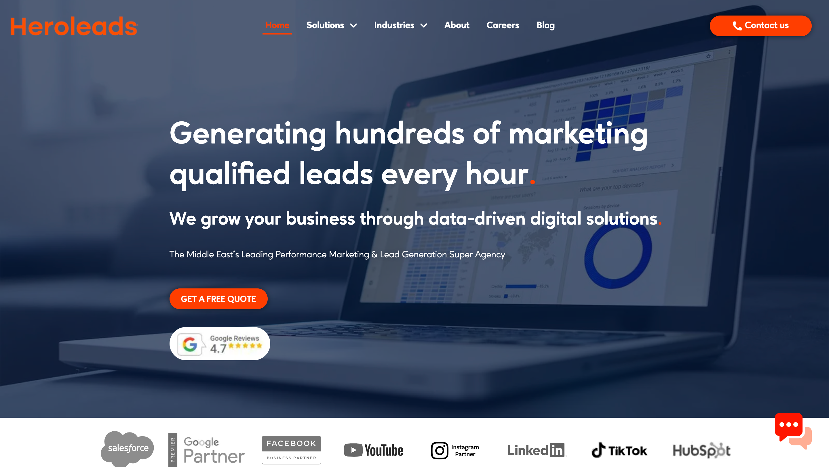 Hero Leads Dubai-based lead generation agency