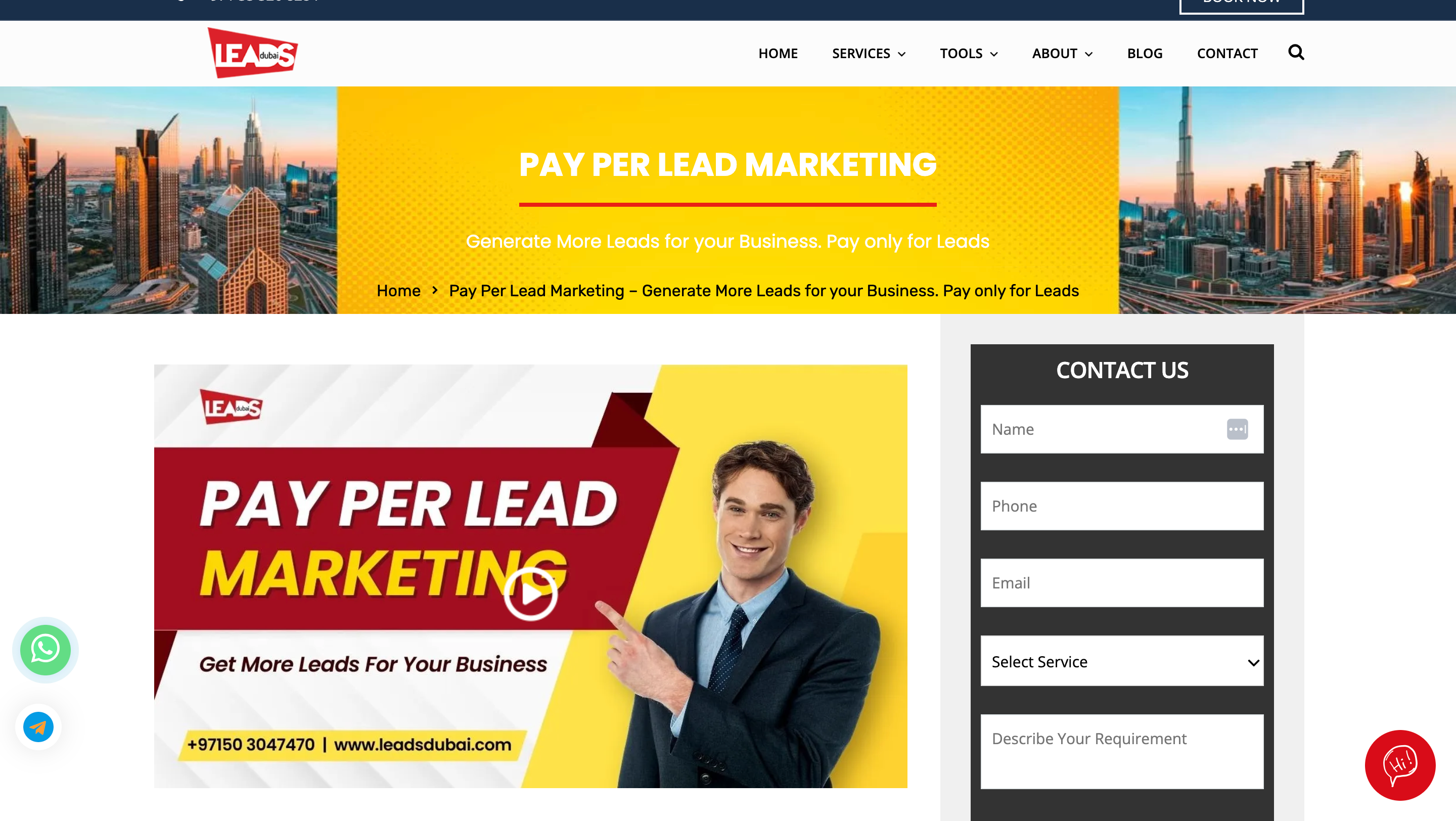 Leads Dubai digital marketing company