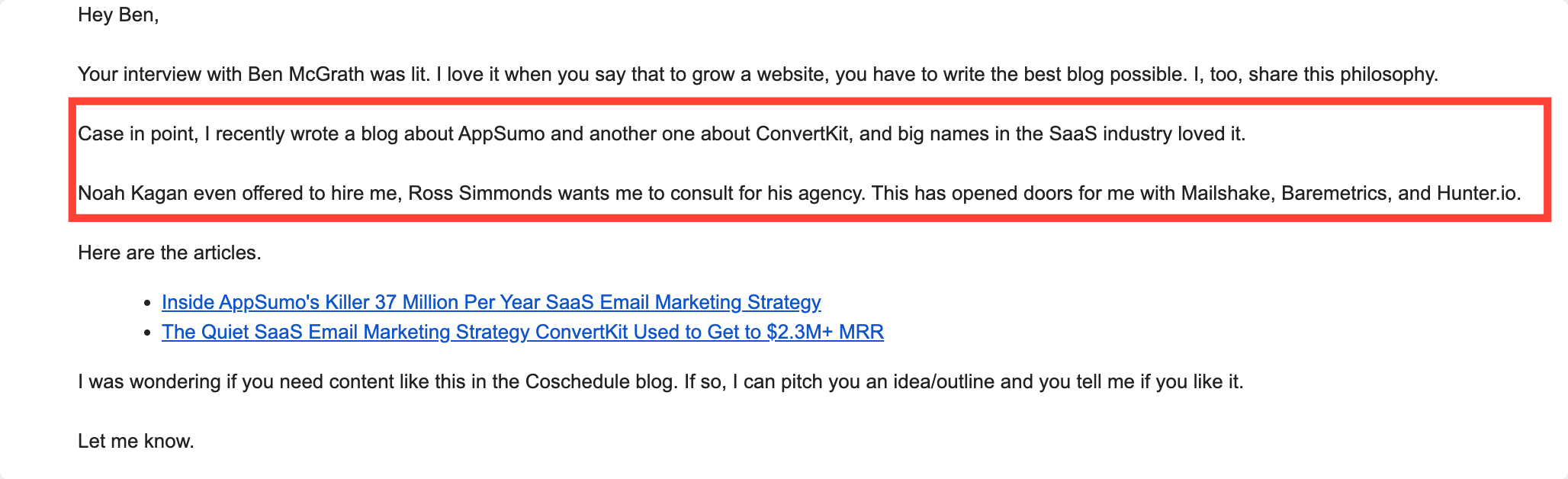 Cold email personalization done right. how to generate leads