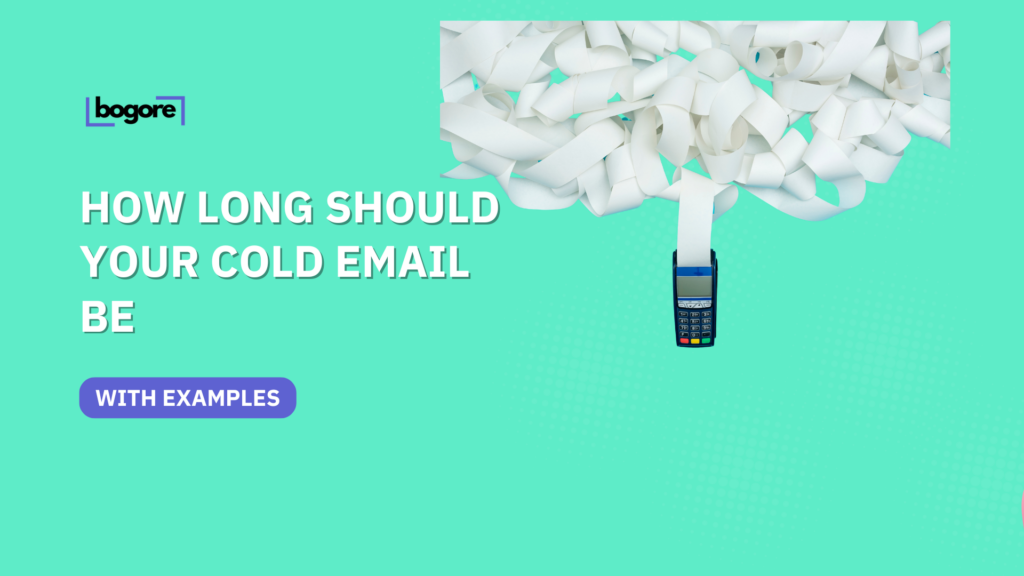 Ideal Cold Email Length for effective cold emailing