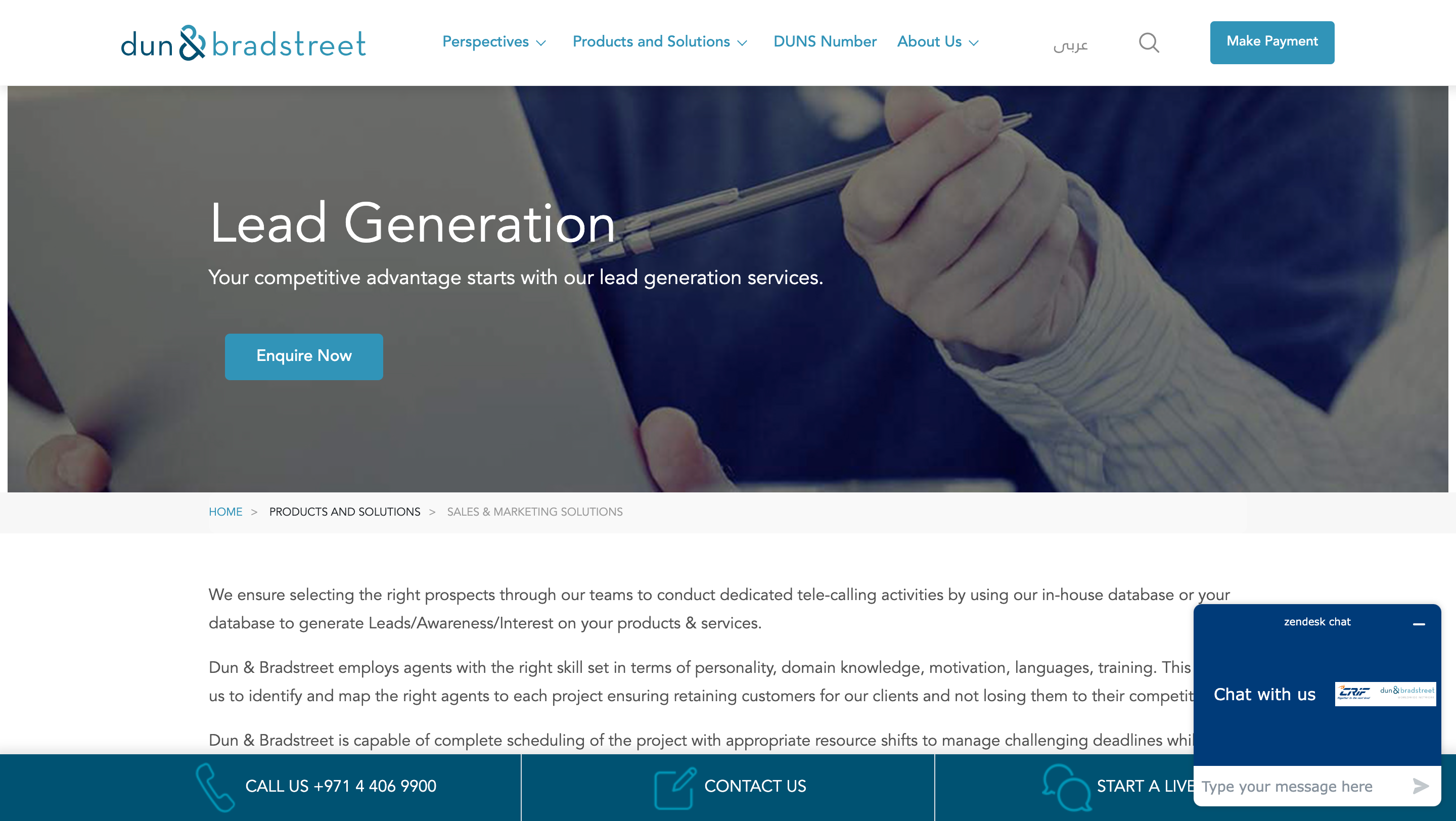 Dun & Bradstreet: best lead generation companies